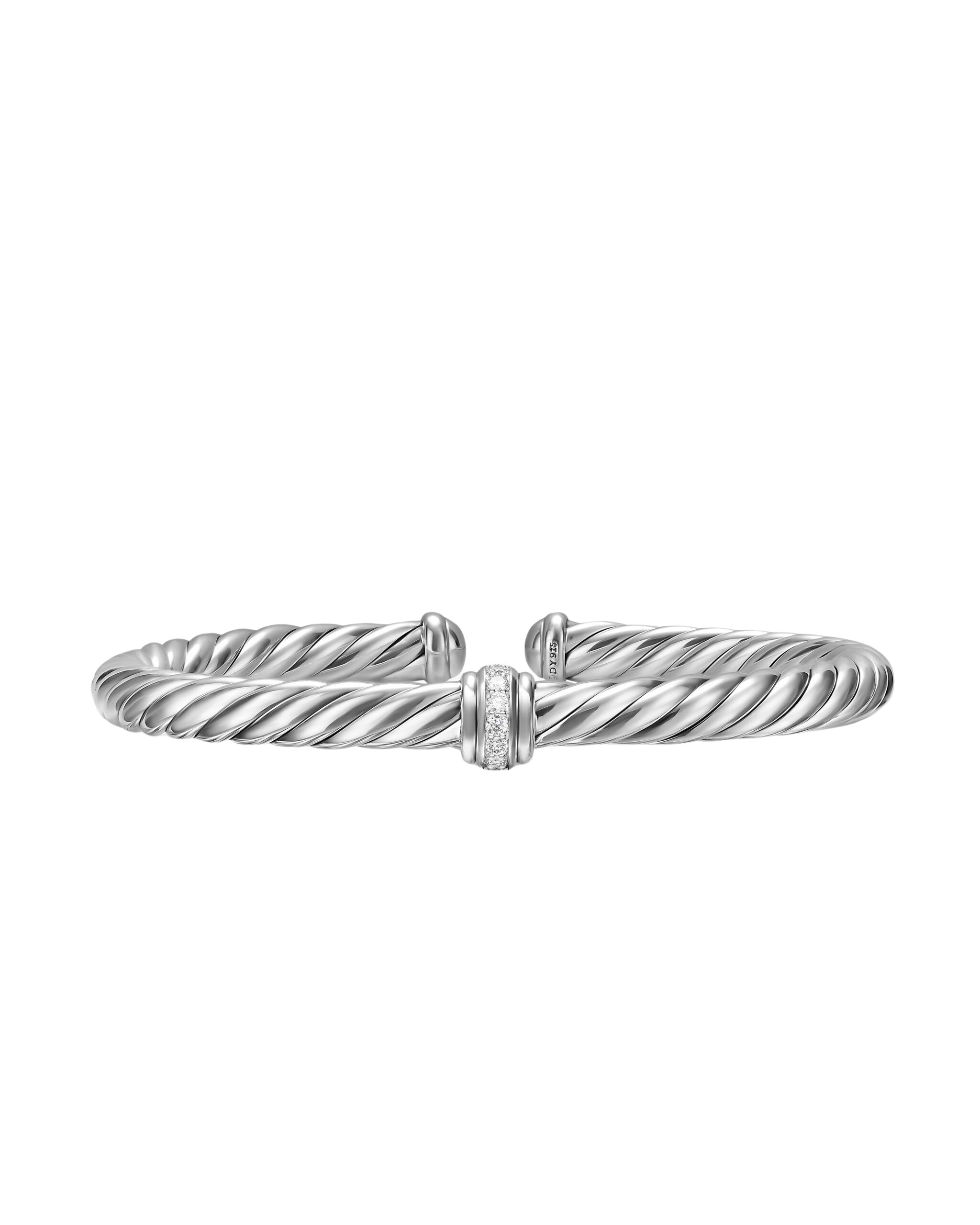 David-Yurman-Cable-Flex®-Center-Station-Bracelet-in-Sterling-Silver-with-Diamonds-6mm-coveti-scaled98290_nobg David Yurman Cable Flex® Center Station Bracelet in Sterling Silver with Diamonds