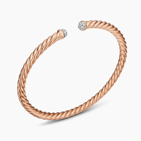 4mm Rose Gold – worn on the wrist
