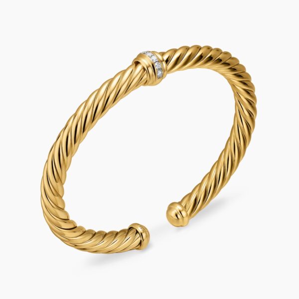 6mm Gold – worn on the wrist