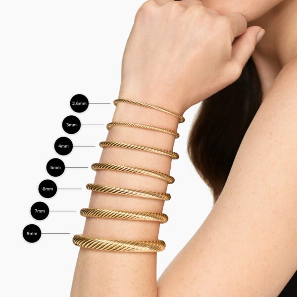 6mm – Cable motif close-up