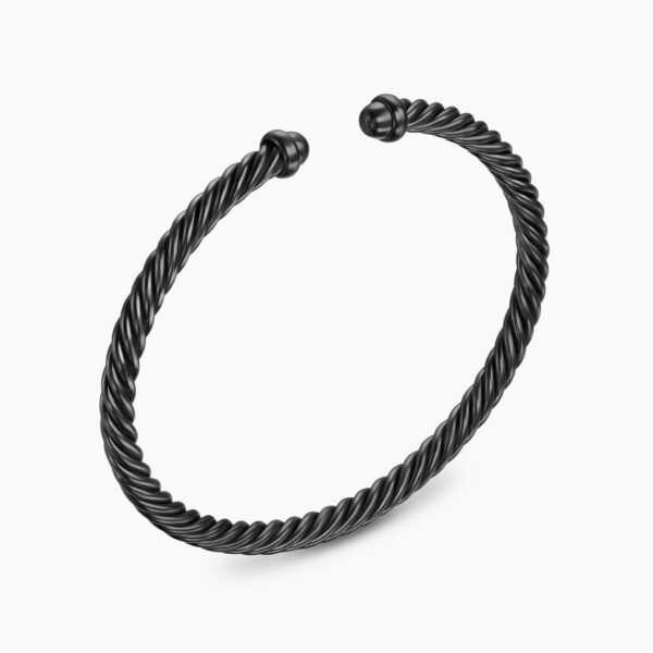 4mm Black – worn on the wrist
