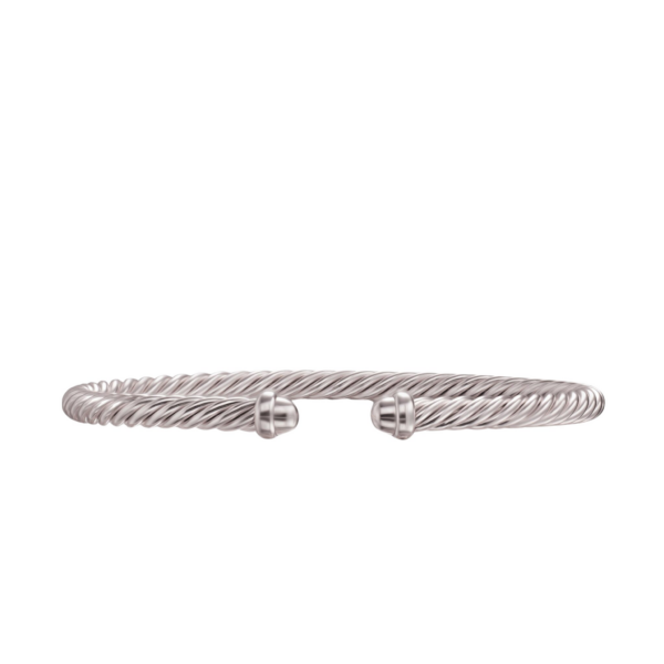 David Yurman Classic Cable Bracelet in Sand Aluminum