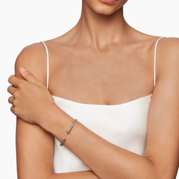 4mm Pink – worn on the wrist