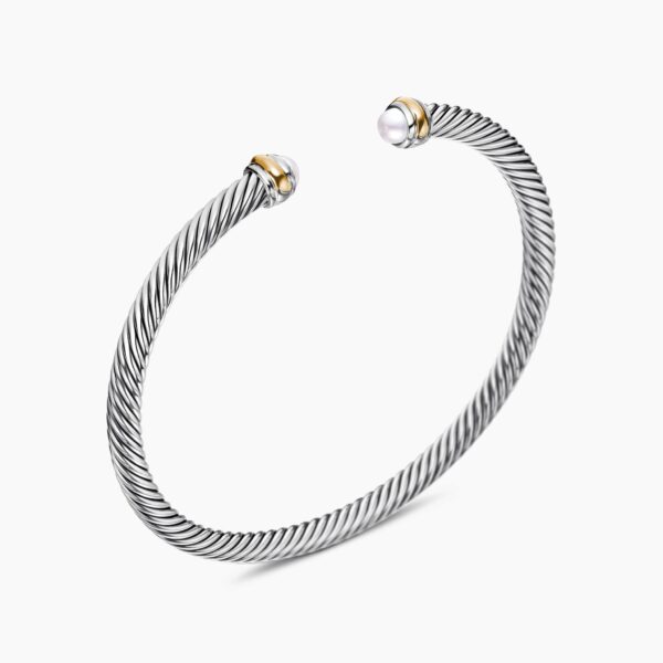 4mm White – worn on the wrist