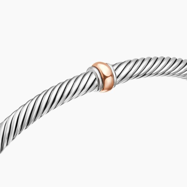 4mm – Cable motif close-up