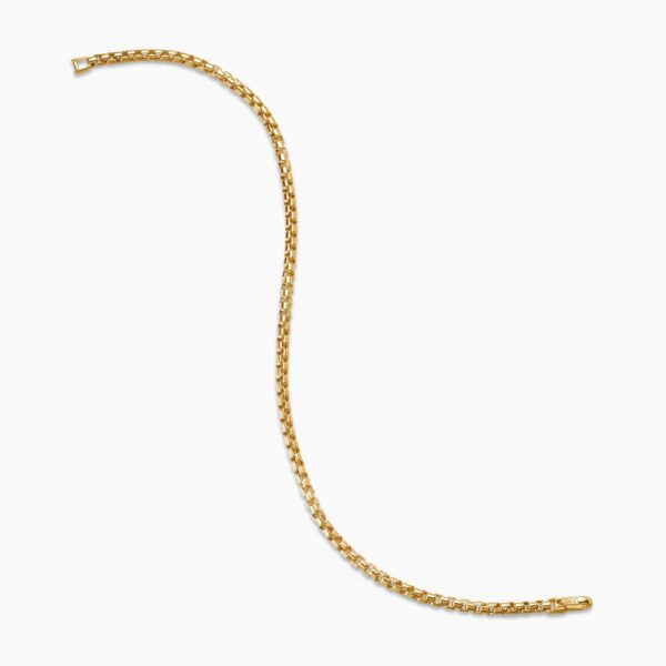 on-model styling shot|David Yurman DY Bel Aire Box Chain Bracelet in 18K Yellow Gold