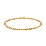 David Yurman DY Bel Aire Box Chain Bracelet in 18K Yellow Gold