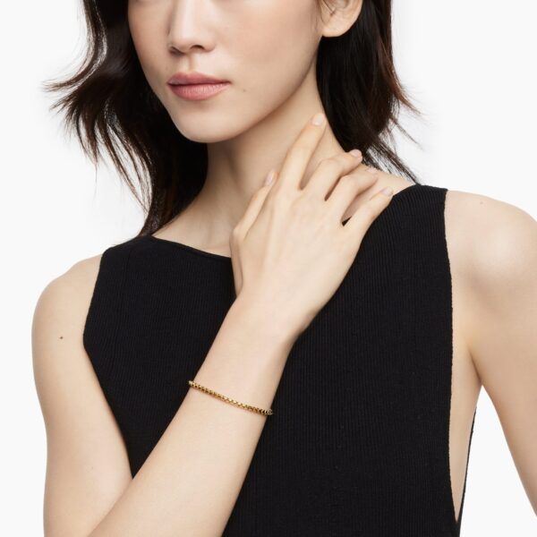 4mm in Gold – front view of authentic Chain Bracelets at Coveti|David Yurman DY Bel Aire Box Chain Bracelet in 18K Yellow Gold