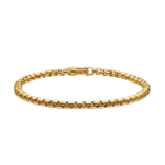 David Yurman DY Bel Aire Box Chain Bracelet in 18K Yellow Gold