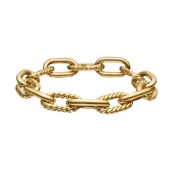 David Yurman DY Madison® Chain Bracelet in 18K Yellow Gold