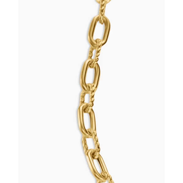 David Yurman DY Madison® Chain Bracelet in 18K Yellow Gold, 3mm, view 6