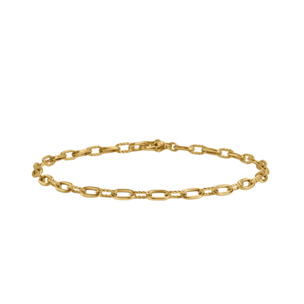 David Yurman DY Madison® Chain Bracelet in 18K Yellow Gold