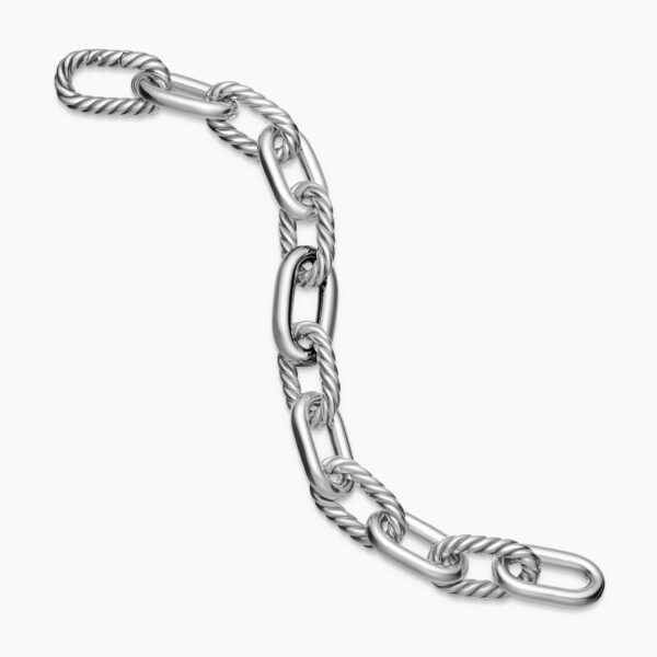 on-model styling shot|David Yurman DY Madison® Chain Bracelet in Sterling Silver