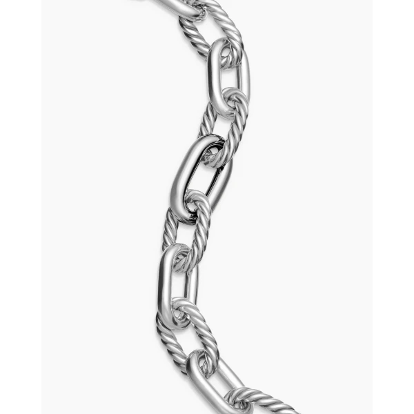David Yurman DY Madison® Chain Bracelet in Sterling Silver, 13.5mm, view 6