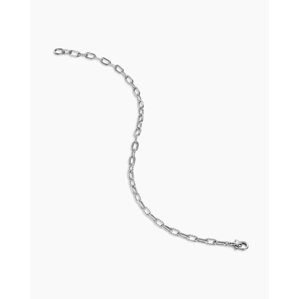 David Yurman DY Madison® Chain Bracelet in Sterling Silver, 3mm, view 4