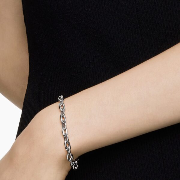 5.5mm in Silver – front view of authentic Chain Bracelets at Coveti|David Yurman DY Madison® Chain Bracelet in Sterling Silver