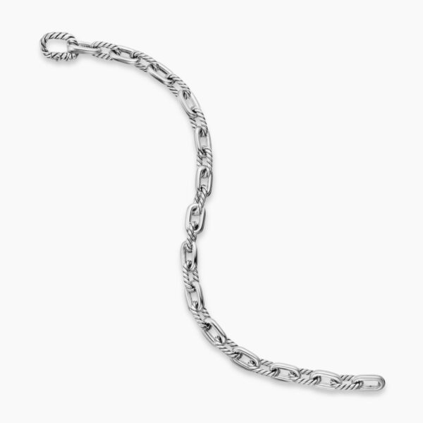 on-model styling shot|David Yurman DY Madison® Chain Bracelet in Sterling Silver