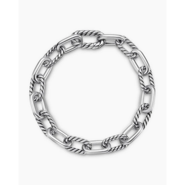 David Yurman DY Madison® Chain Bracelet in Sterling Silver, 8.5mm, view 3