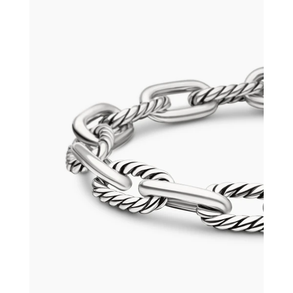 David Yurman DY Madison® Chain Bracelet in Sterling Silver, 8.5mm, view 7