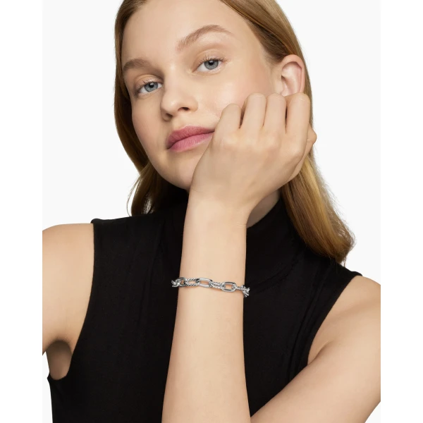David Yurman DY Madison® Chain Bracelet in Sterling Silver, 8.5mm, view 8