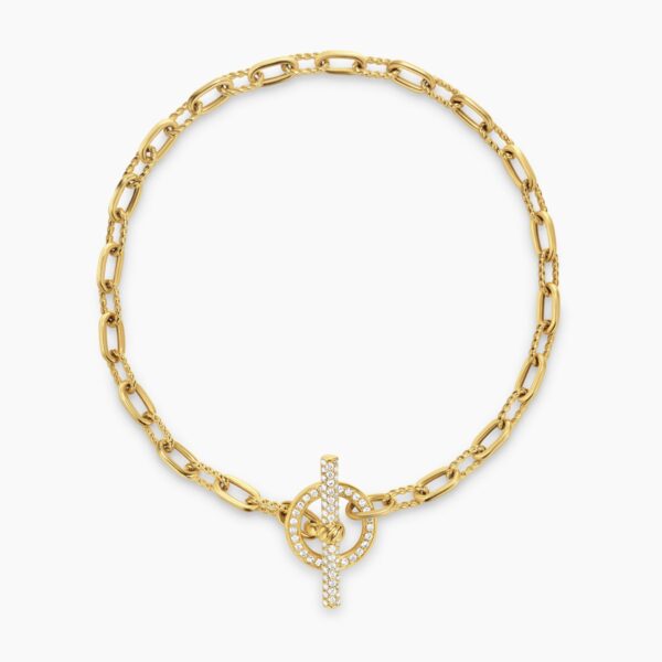 3mm Gold – worn on the wrist