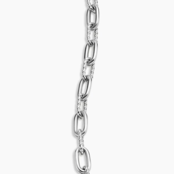 signature twisted-helix detail|David Yurman DY Madison® Pavé Toggle Chain Bracelet in Sterling Silver with Diamonds