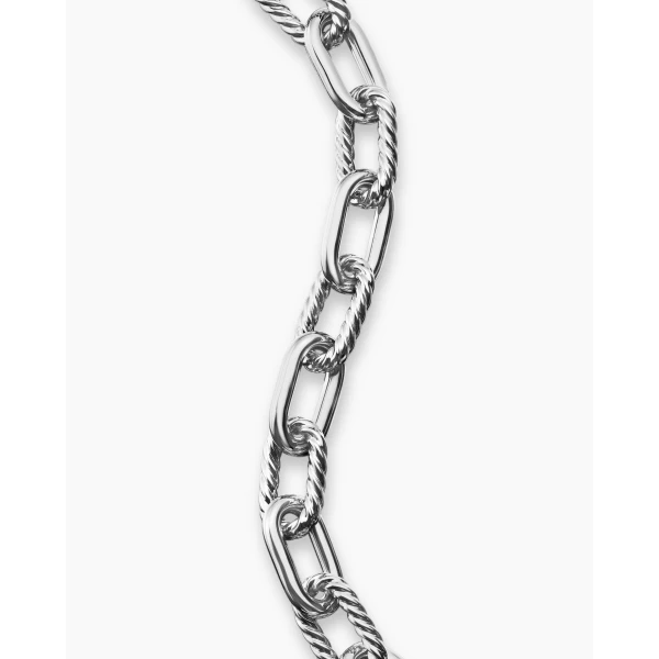 David Yurman DY Madison® Toggle Chain Bracelet in Sterling Silver, 11mm, view 6