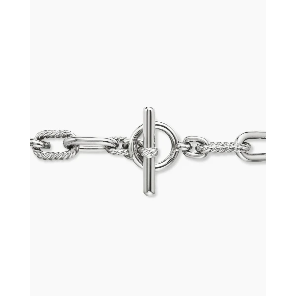 David Yurman DY Madison® Toggle Chain Bracelet in Sterling Silver, 11mm, view 7