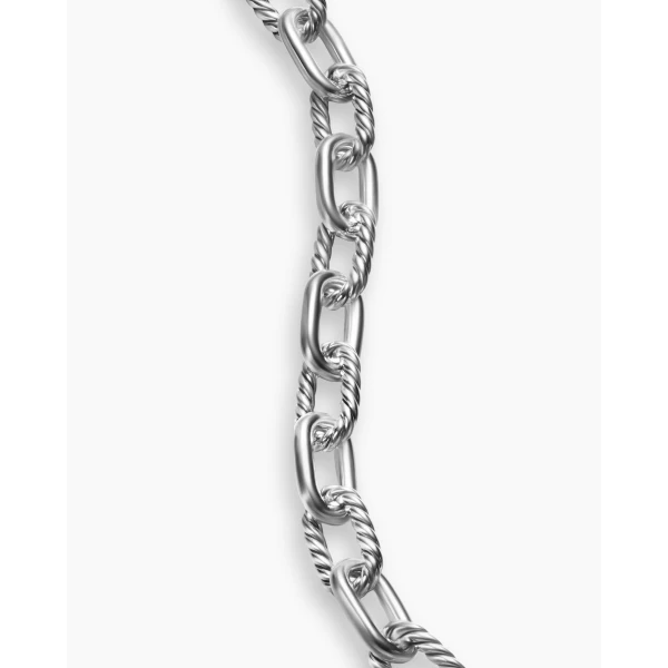 David Yurman DY Madison® Toggle Chain Bracelet in Sterling Silver, 8.5mm, view 6