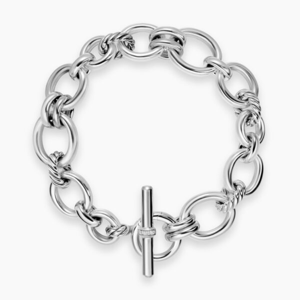 8mm Silver – worn on the wrist