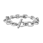 David Yurman DY Mercer® Chain Bracelet in Sterling Silver with Diamonds