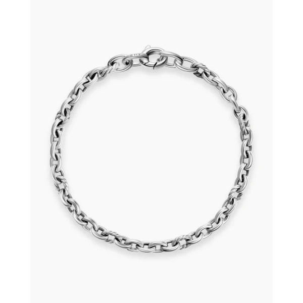 David Yurman DY Mercer® Petite Chain Bracelet in Sterling Silver, 4.5mm, view 3