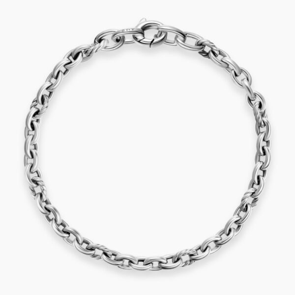 4.5mm Silver – worn on the wrist