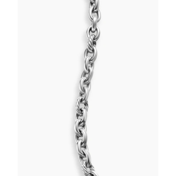 David Yurman DY Mercer® Petite Chain Bracelet in Sterling Silver, 4.5mm, view 6