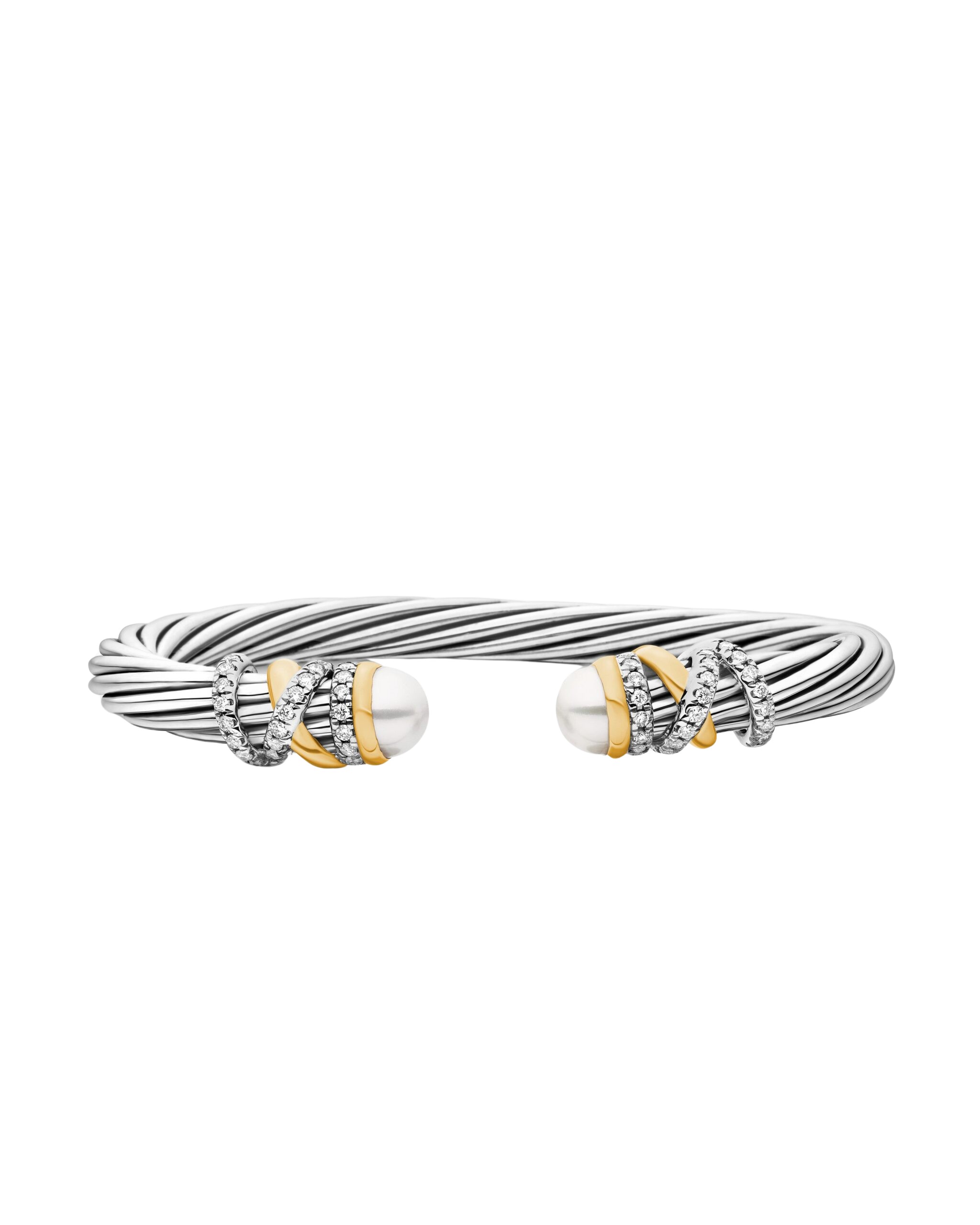 David-Yurman-Helena-Bracelet-in-Sterling-Silver-with-18K-Yellow-Gold-Pearls-and-Diamonds-6mm-coveti-scaled39229_nobg David Yurman Helena Bracelet in Sterling Silver with 18K Yellow Gold