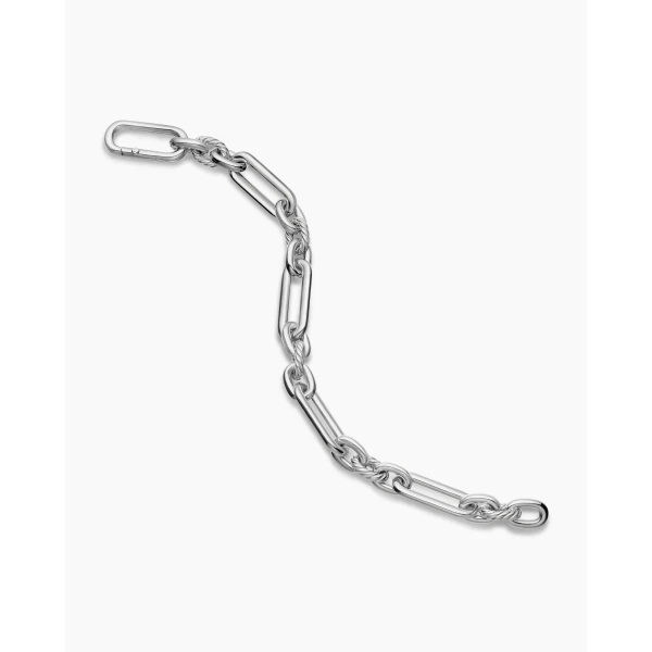 David Yurman Lexington Chain Bracelet in Sterling Silver, 9.8mm, view 4