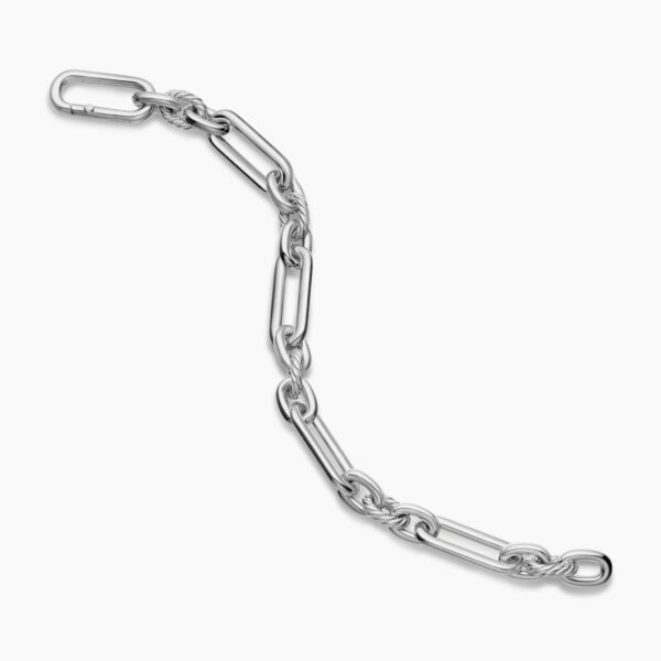 on-model styling shot|David Yurman Lexington Chain Bracelet in Sterling Silver