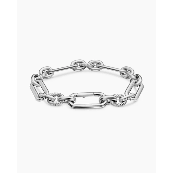 David Yurman Lexington Chain Bracelet in Sterling Silver, 9.8mm, view 5