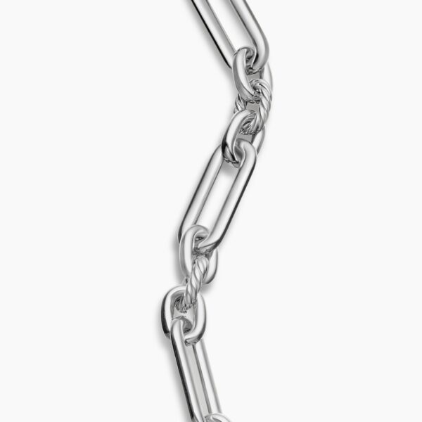 signature twisted-helix detail|David Yurman Lexington Chain Bracelet in Sterling Silver