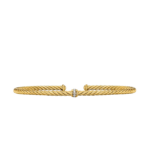 David Yurman Micro Cablespira® Flex Center Station Bracelet in 18K Yellow Gold