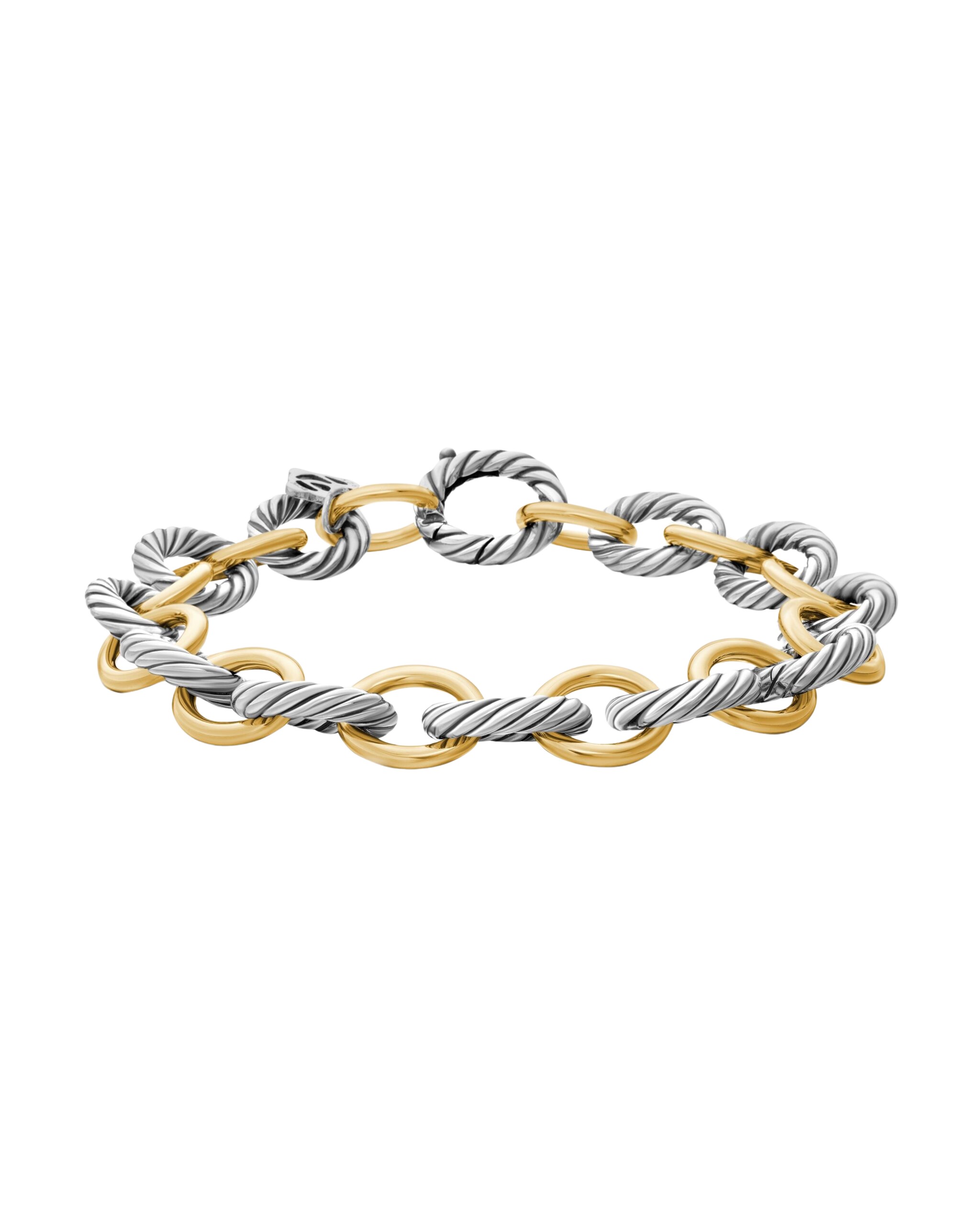 David-Yurman-Oval-Link-Chain-Bracelet-in-Sterling-Silver-with-18K-Yellow-Gold-10mm-coveti-scaled79190_nobg David Yurman Oval Link Chain Bracelet in Sterling Silver with 18K Yellow Gold