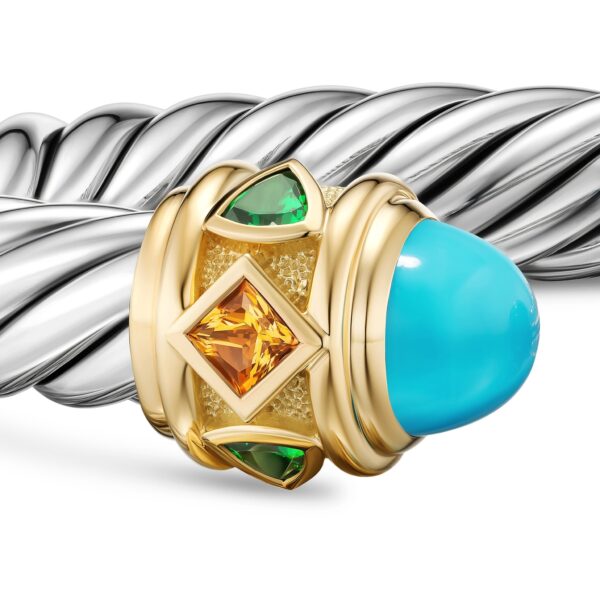 Madeira Citrine and Tsavorites