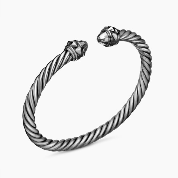 5mm Silver – worn on the wrist