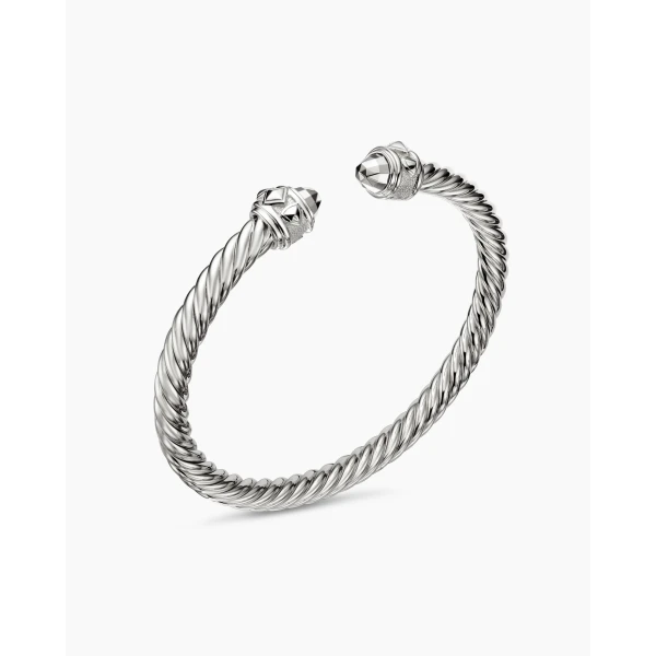 David Yurman Renaissance® Classic Cable Bracelet in Sterling Silver, 5mm, view 3