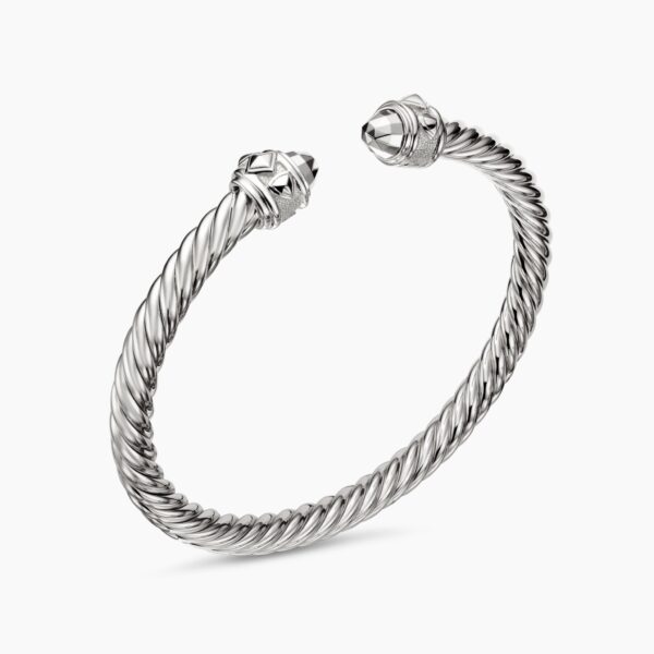 5mm Silver – worn on the wrist