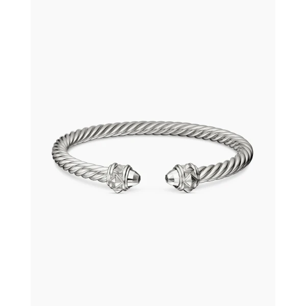 David Yurman Renaissance® Classic Cable Bracelet in Sterling Silver, 5mm, view 4