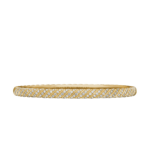 David Yurman Sculpted Cable Bangle Bracelet in 18K Yellow Gold with Diamonds