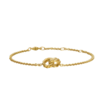 David Yurman Sculpted Cable Chain Bracelet in 18K Yellow Gold