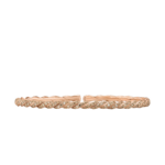 David Yurman Sculpted Cable Flex Bracelet in 18K Rose Gold with Cognac Diamonds