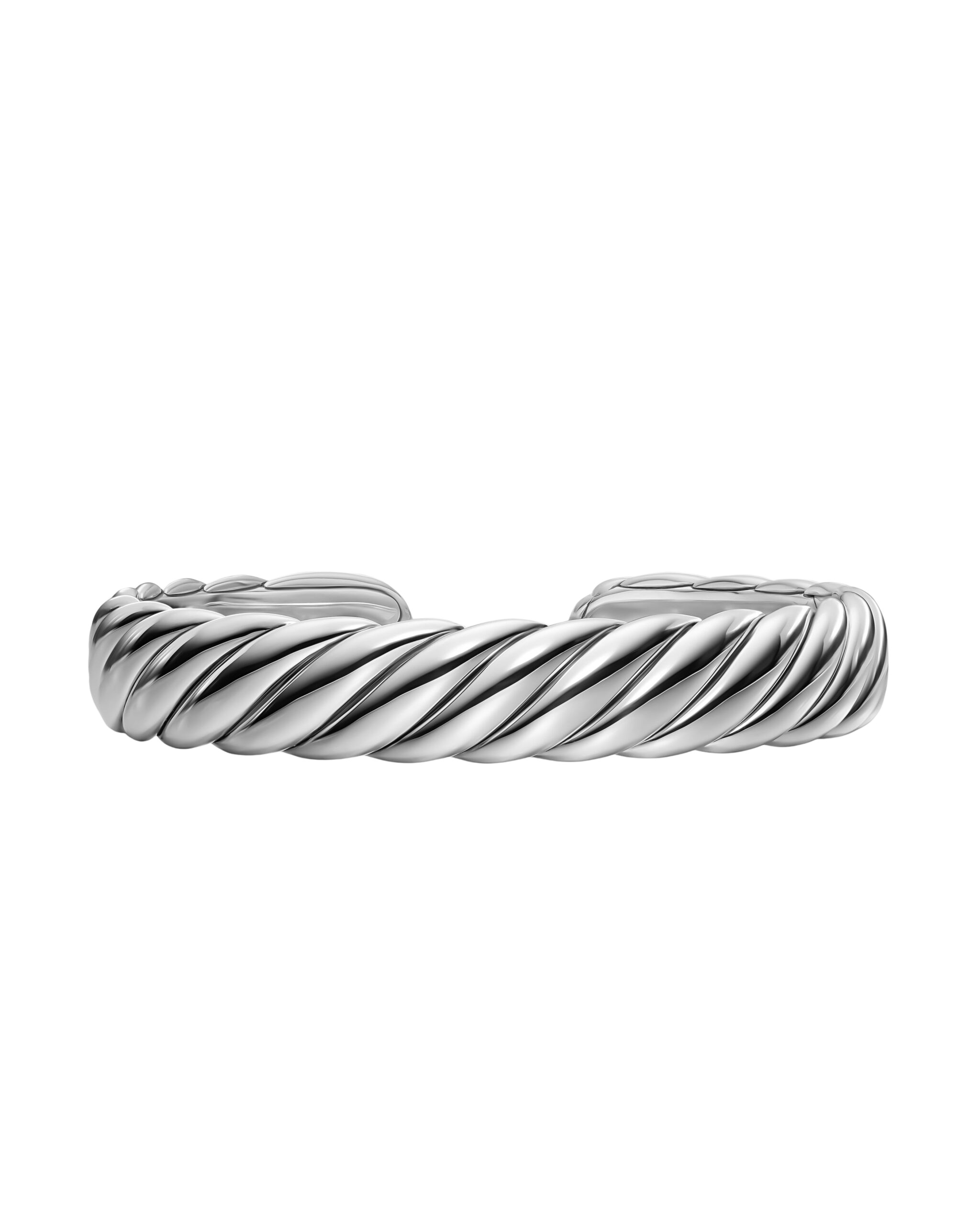David Yurman Sculpted Cable Flex Bracelet in Sterling Silver, 11mm